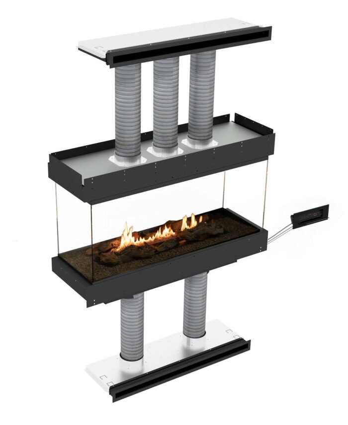 Panorama fireplace